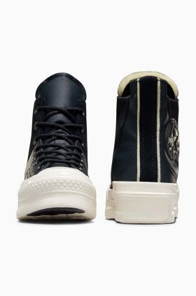 Converse teniși Chuck 70 Plus femei, culoarea negru, A05260C