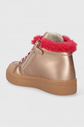 Agatha Ruiz de la Prada cizme de iarna pentru copii culoarea auriu