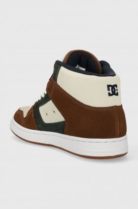 DC sneakers culoarea maro