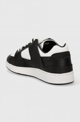 Lacoste sneakers din piele COURT CAGE 223 3 SMA culoarea negru, 46SMA0091