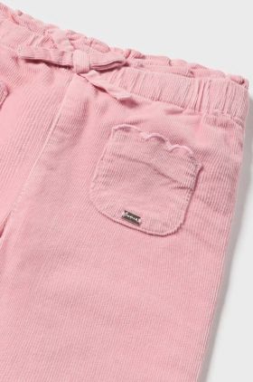 Mayoral pantaloni copii culoarea roz, neted