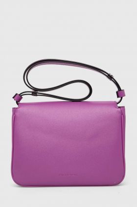 Karl Lagerfeld poseta culoarea violet