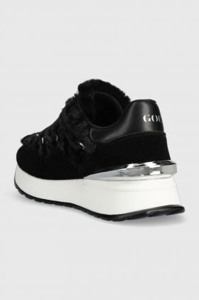 GOE sneakers din piele intoarsă culoarea negru, MM2N4094.BLACK