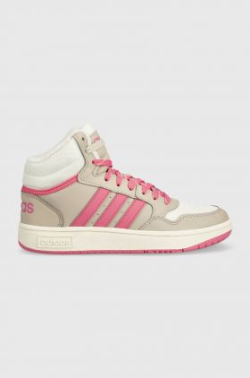 adidas Originals sneakers HOOPS MID 3.0 K culoarea alb