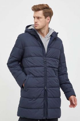 Barbour geaca barbati, culoarea albastru marin, de iarna