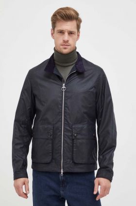 Barbour geaca barbati, culoarea albastru marin, de tranzitie