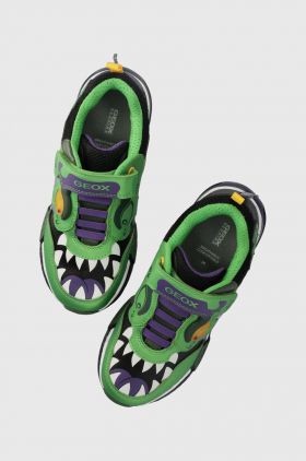 Geox sneakers pentru copii culoarea verde