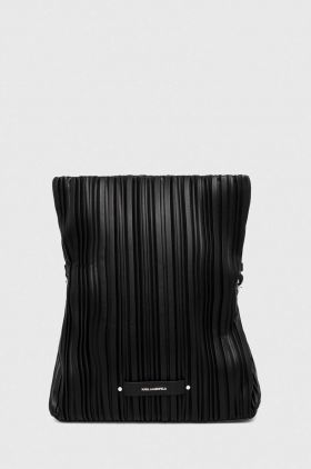 Karl Lagerfeld poseta culoarea negru