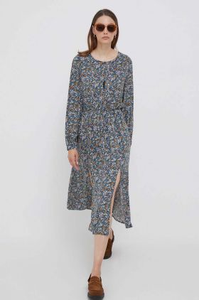 Pepe Jeans rochie midi, drept