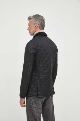 Barbour geaca barbati, culoarea negru, de tranzitie