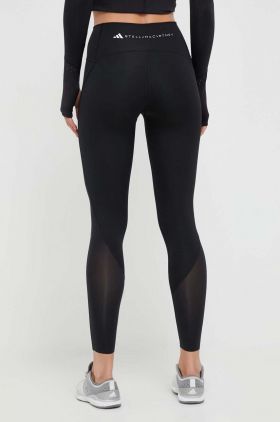 adidas by Stella McCartney colanți de antrenament TruePurpose Optime culoarea negru, uni IB6792