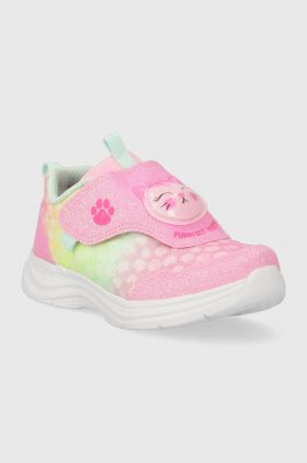 Skechers sneakers pentru copii GLIMMER KICKS culoarea roz