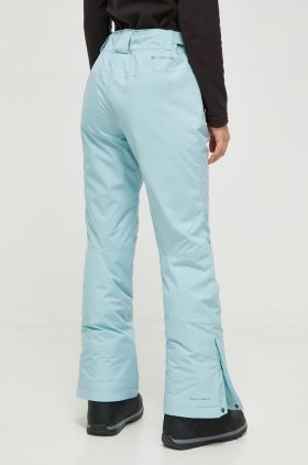 Columbia pantaloni Shafer Canyon Insulated culoarea turcoaz