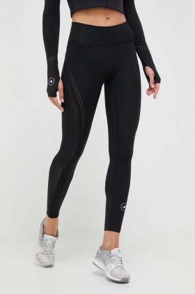 adidas by Stella McCartney colanți de antrenament TruePurpose Optime culoarea negru, uni IB6792