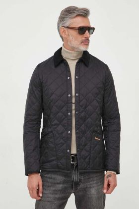 Barbour geaca barbati, culoarea negru, de tranzitie