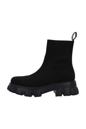 Bianco cizme BIAPRIMA femei, culoarea negru, cu toc plat, 11300037