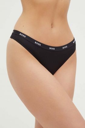 BOSS tanga culoarea negru 50502752