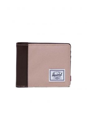 Herschel portofel Hank Wallet culoarea bej