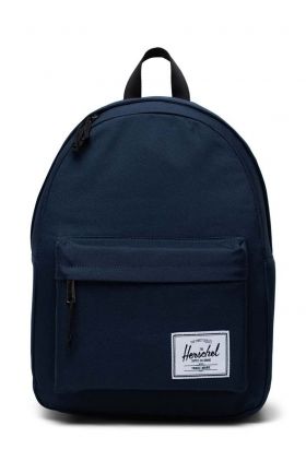 Herschel rucsac Classic Backpack culoarea albastru marin, mare, neted