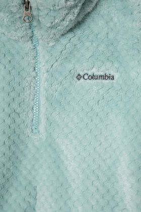 Columbia bluza copii culoarea turcoaz, neted