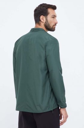 Asics windbreaker Core culoarea verde, de tranzitie