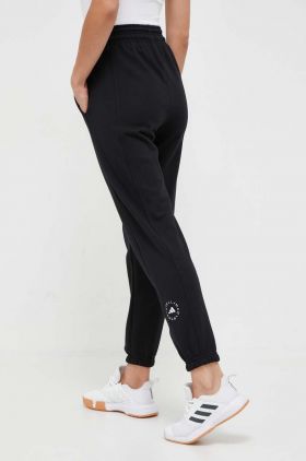 adidas by Stella McCartney pantaloni de trening culoarea negru, uni IB6860