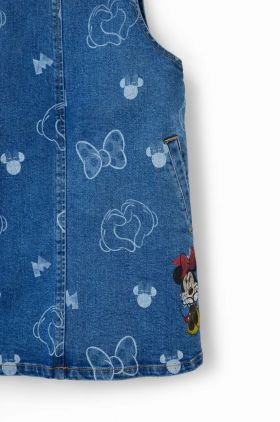 Desigual rochie din denim pentru copii x Disney mini, evazati