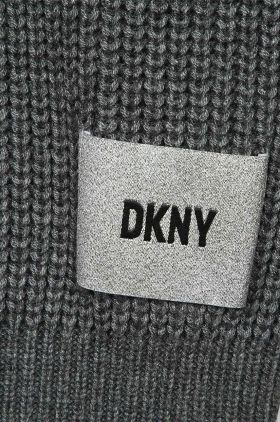 Dkny pulover pentru copii din amestec de lana culoarea gri, light