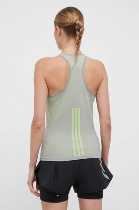 adidas Performance top de antrenament culoarea verde