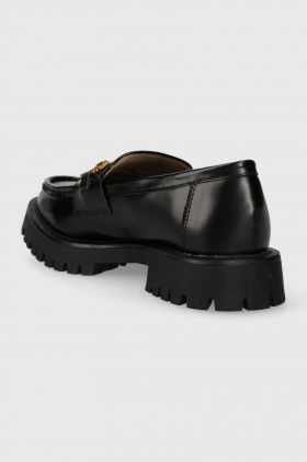 Answear Lab mocasini femei, culoarea negru, cu platforma