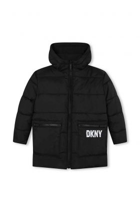 Dkny parka reversibilă culoarea negru