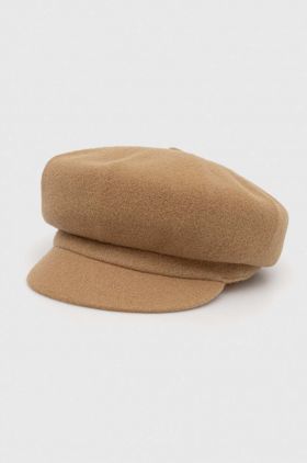 Kangol bereta de lana culoarea bej, de lana