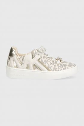 Michael Kors sneakers pentru copii culoarea bej