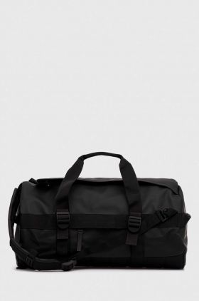 Rains geanta 13490 Duffel Bags culoarea negru