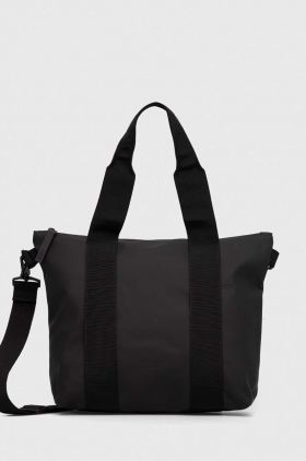 Rains geanta 14180 Tote Bags culoarea negru