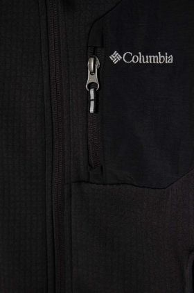 Columbia bluza copii B Triple Canyon Full Zip culoarea negru, neted