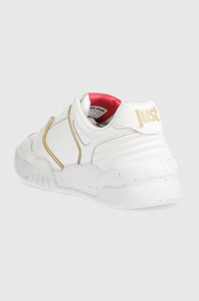 Just Cavalli sneakers culoarea alb, 75RA3SA1ZP376003