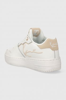 Karl Kani sneakers din piele 89 UP Logo culoarea alb, 1184030 KKFWW000283