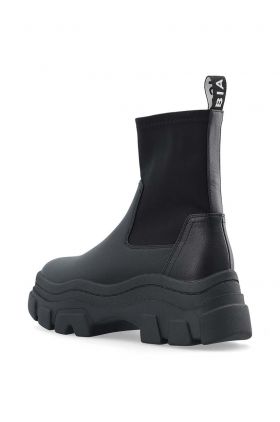 Bianco botine BIANANNA femei, culoarea negru, cu platforma, 11300727