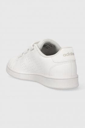 adidas sneakers pentru copii ADVANTAGE CF C culoarea alb