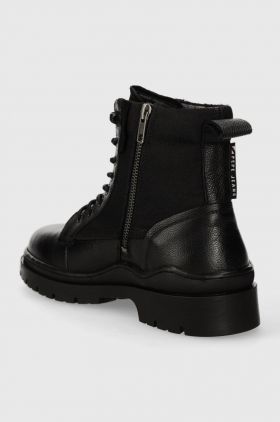 Pepe Jeans pantofi BRAD BOOT barbati, culoarea negru, PMS50234