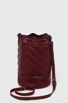 Pepe Jeans poseta culoarea bordo