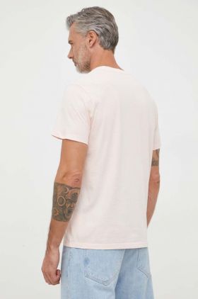 Pepe Jeans tricou din bumbac JAYDEN culoarea roz, cu imprimeu