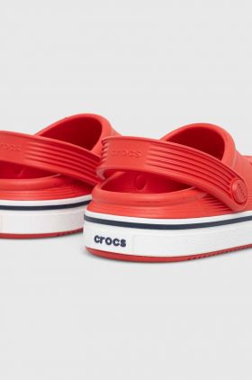 Crocs slapi copii CROCBAND CLEAN CLOG culoarea rosu