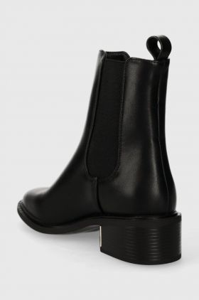 Answear Lab cizme femei, culoarea negru, cu toc drept