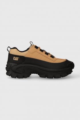 Caterpillar sneakers INTRUDER GALOSH WP culoarea bej, P110836