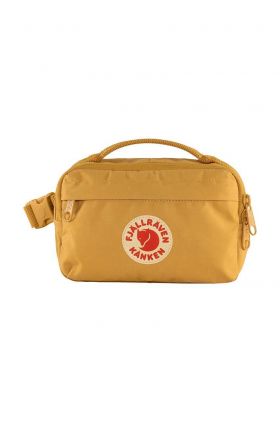 Fjallraven borsetă Kanken Hip Pack culoarea galben F23796