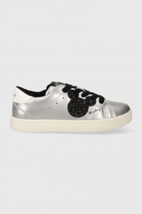 Geox sneakers pentru copii x Disney culoarea argintiu