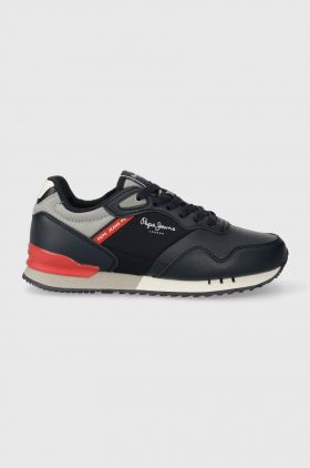 Pepe Jeans sneakers pentru copii culoarea albastru marin