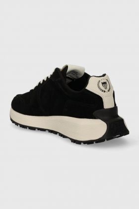 Gant sneakers din piele intoarsă Ronder culoarea negru, 27633227.G00